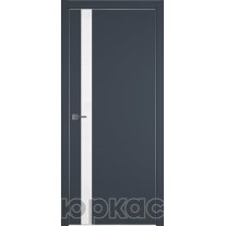 Дверь межкомнатная Witon 1 VS Navy Silver Edge Белый лак