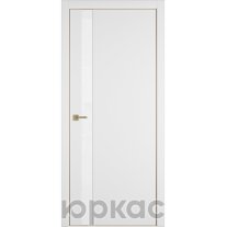 Дверь межкомнатная Witon 1 VS White Gold Edge Белый лак
