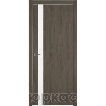 Дверь межкомнатная Witon 1 VS Орех горный Silver Edge Белый лак
