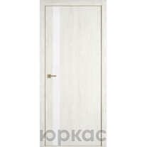 Дверь межкомнатная Witon 1 VS Орех молочный Gold Edge Белый лак