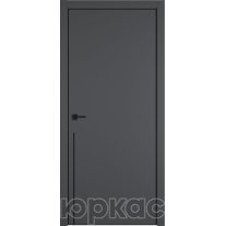 Дверь межкомнатная Witon 11 Grey Black Edge Молдинг Черный