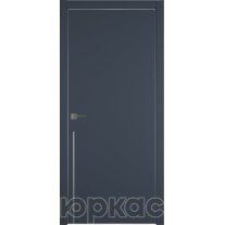 Дверь межкомнатная Witon 11 Navy Silver Edge Молдинг Серебро