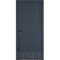 Дверь межкомнатная Witon 12 Navy Black Edge Молдинг Черный