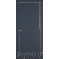 Дверь межкомнатная Witon 12 Navy Gold Edge Молдинг Золото