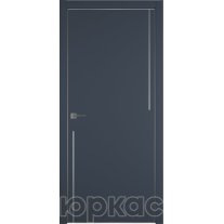 Дверь межкомнатная Witon 12 Navy Silver Edge Молдинг Серебро
