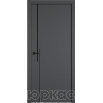 Дверь межкомнатная Witon 12A Grey Black Edge Молдинг Черный