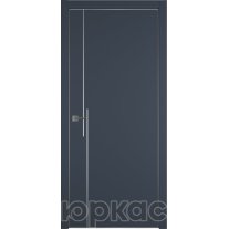 Дверь межкомнатная Witon 12A Navy Silver Edge Молдинг Серебро