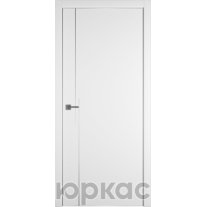 Дверь межкомнатная Witon 12A White Silver Edge Молдинг Серебро
